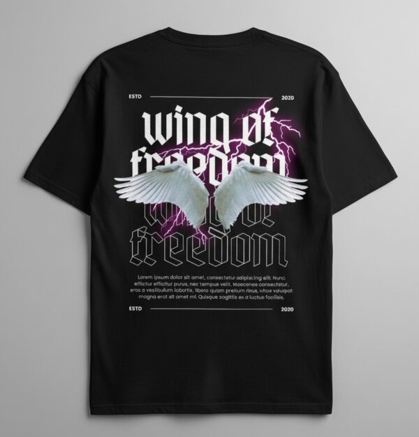 oversized FREEDOM t shirt